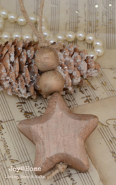 Ster hanger hout, oudgoud