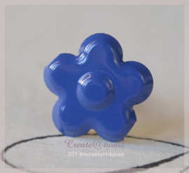 Splitpen bloemetje, donkerblauw