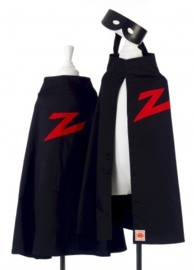 (Souza for Kids) Zwarte cape met masker "Zorro"