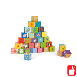 (Janod) Blokpuzzel Kubkid "Alfabet"