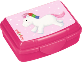 (Spiegelburg) "Babygeluk" Mini snackbox roze 'Unicorn'