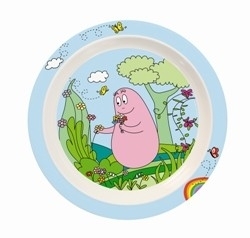 (Petit Jour Paris) "Barbapapa Natuur" Bordje met rand