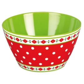 (Spiegelburg) "Garden" Melamine schaaltje Ed. 1 stippen