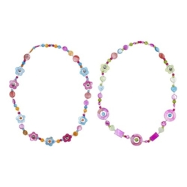 (Souza for Kids) Ketting roze - blauw multicolour "Suze"