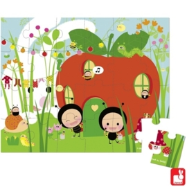 (Janod) Puzzel "Tuin & Insecten" 3+