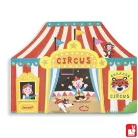 (Janod) Houten Story Box "Het circus" 19-delig