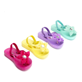 (Zebra Trends) Slippers Girls mini met hakbandje"Color"