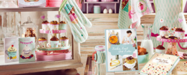 (Spiegelburg) "Cupcake" Set met etiketten en kaartjes