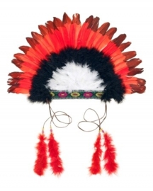 (Souza for Kids) Rood - zwarte "Indianentooi"