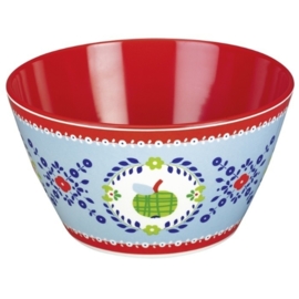 (Spiegelburg) "Garden" Melamine schaaltje Ed. 2 fruit - vogel