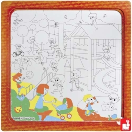 (Janod) Puzzel multi 3 in 1 "Park"