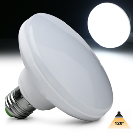 UFO LED lamp E27 120mm. 1800Lm Daglicht 6000k	190110
