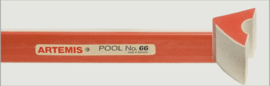 215100 Poolrubber Artemis no. 66 6 lengtes 122cm.