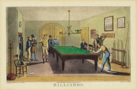 Poster  SALLE DE BILLARD  3922.052