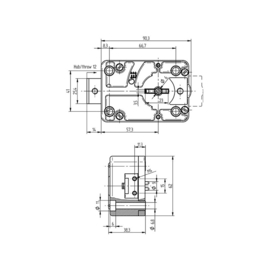 DormaKaba Mauer 70011-210SL2