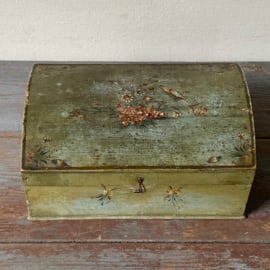 Handbeschilderd Zweeds houten kistje
