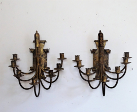 Set of two wall sconces