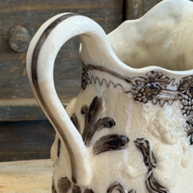 Antique Swedish Ceramic Jug – Gefle "Mulbär" (ca. 1900)