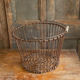 French wire basket