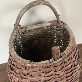 Braided Swedish harvest basket