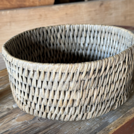 Swedish hand-woven cheese mold / basket – 19th century