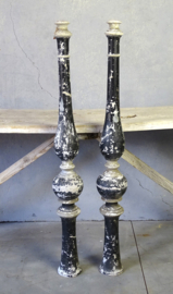 Set houten balusters