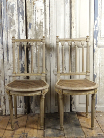Pair of Antique French Louis XVI chairs