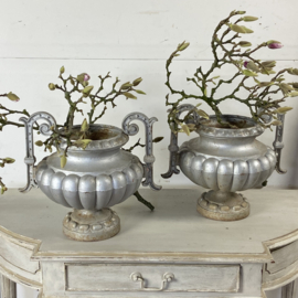 Cast iron urns