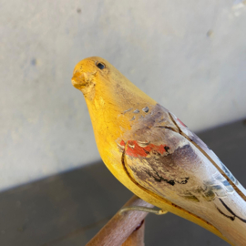 Houten vogeltje