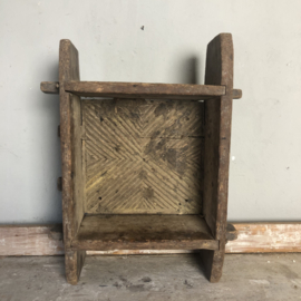 Authentic Swedish wooden cheese mold, early 19th century