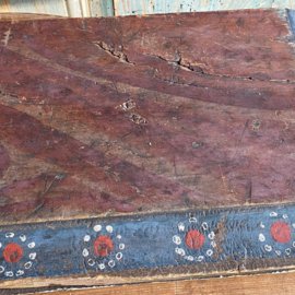 Antiek Zweeds houten plateau