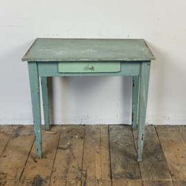Old Turquoise table