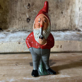 Swedish hand-painted Gnome with Pipe