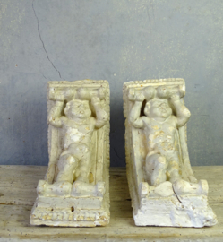 Plaster consoles