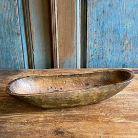 Antique Swedish wooden bowl