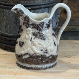 Antique Swedish Ceramic Jug – Gefle "Mulbär" (ca. 1900)