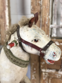 Antiek papier-maché paard