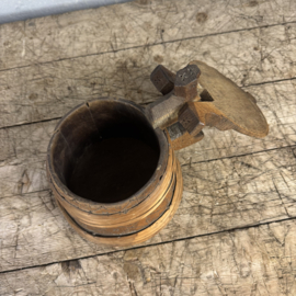 Swedish wooden mug