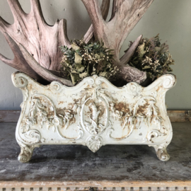 Cast iron large French jardiniere