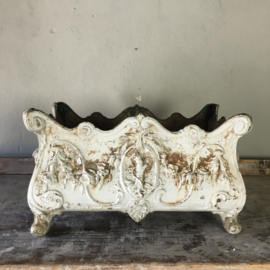 Cast iron large French jardiniere