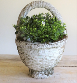 French garden vase / garden basket