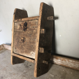 Authentic Swedish wooden cheese mold, early 19th century