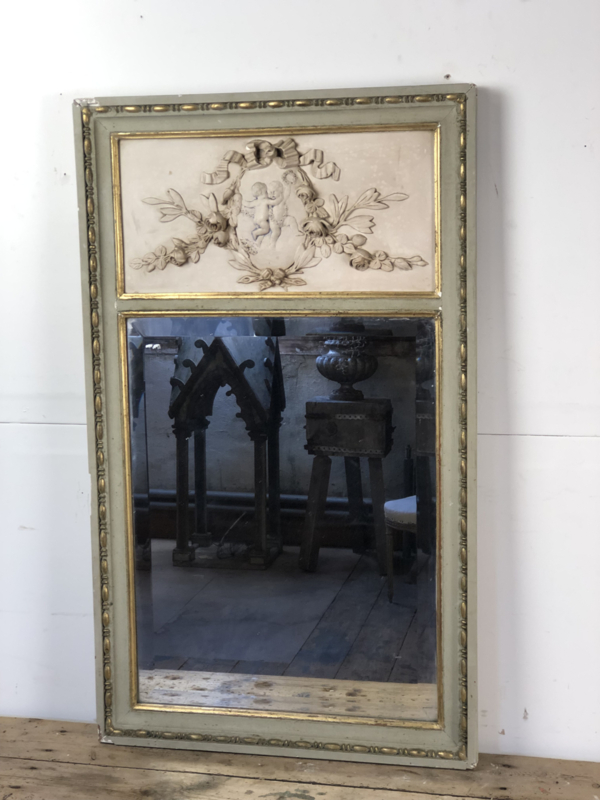 Franse trumeau spiegel