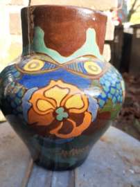Arnhemse Fayence Plateel | Willem Hatgering | Vaas | Puntgaaf | Collectors Item