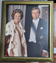 Het oud Koninklijk paar van Nederland | Vintage