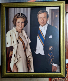Het oud Koninklijk paar van Nederland | Vintage