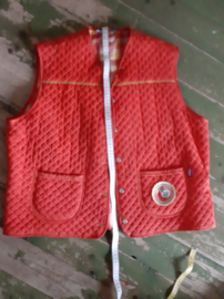 Vintage Oilily | Body warmer | als nieuw | mt 176 | 0ranje | Collectors item