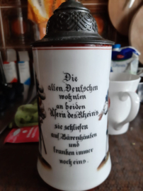 Antieke Bier Pull | Porselein |