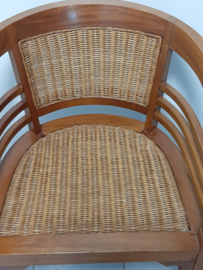 Koloniale Stoel Mahonie Hout | Vintage