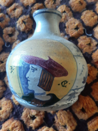 Antieke Handbeschilderde Vaas | Collectors item